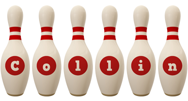 Collin bowling-pin logo