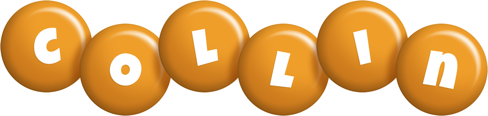 Collin candy-orange logo