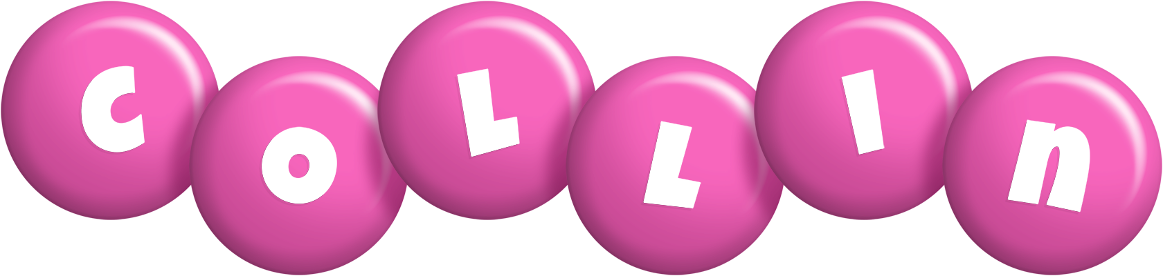 Collin candy-pink logo