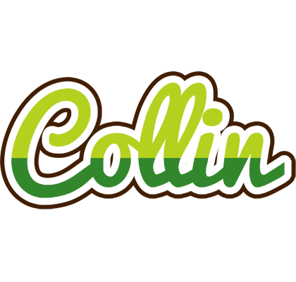 Collin golfing logo
