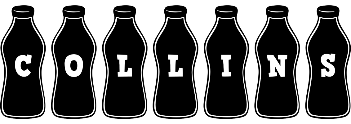 Collins bottle logo