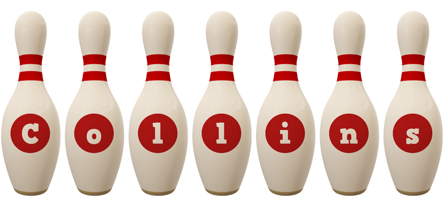 Collins bowling-pin logo
