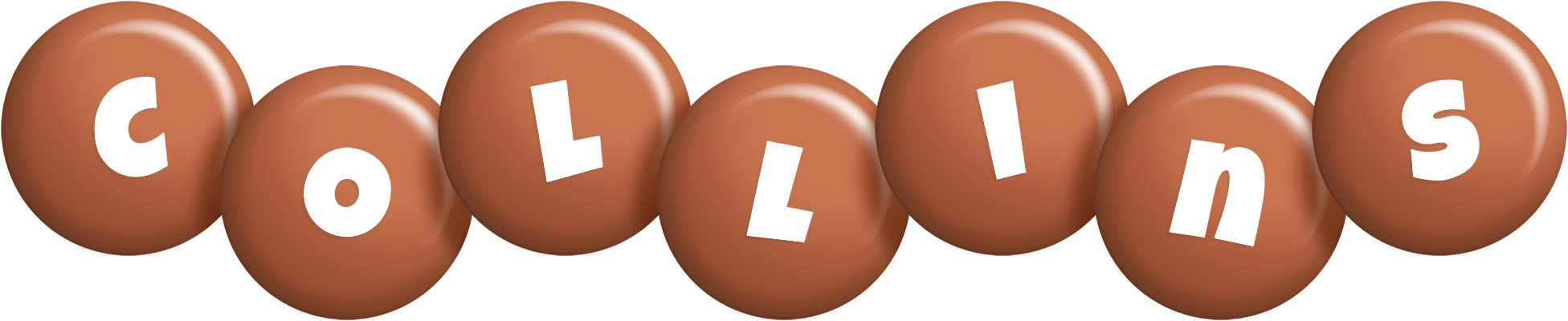 Collins candy-brown logo