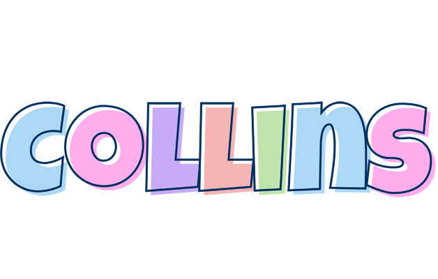 Collins pastel logo