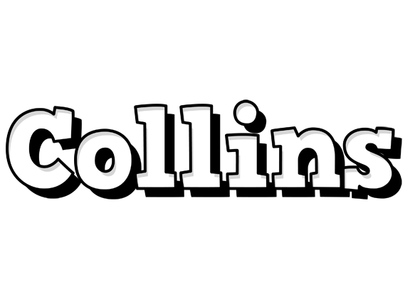 Collins snowing logo