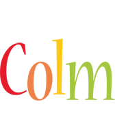 Colm birthday logo