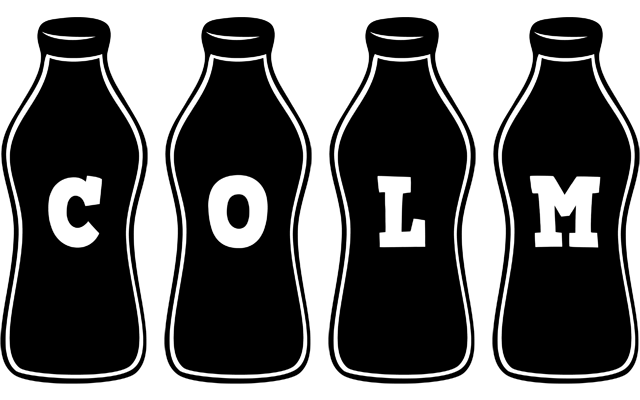 Colm bottle logo