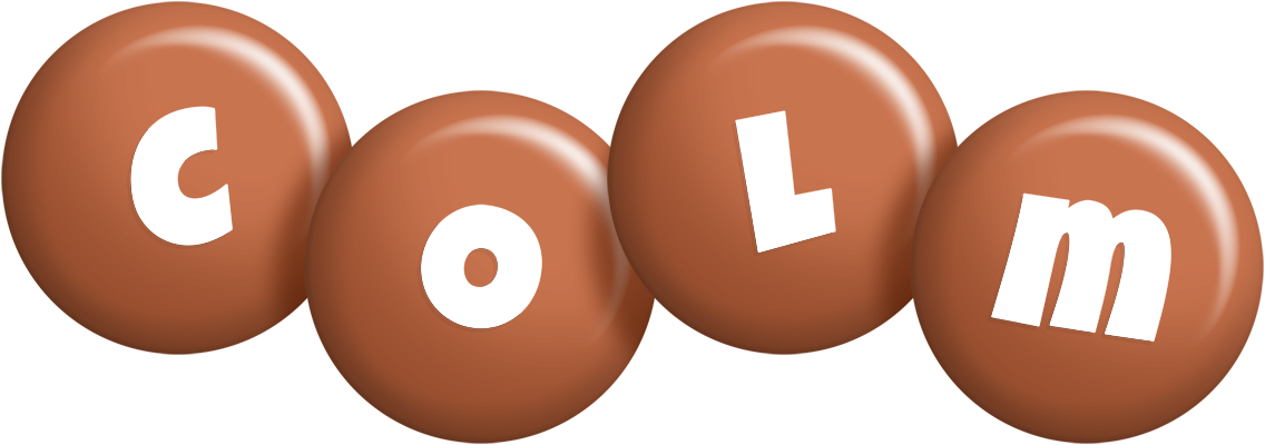 Colm candy-brown logo