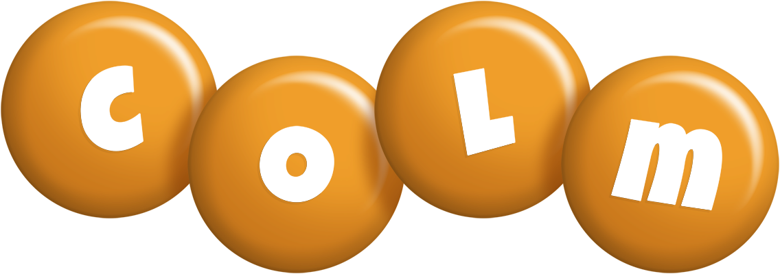 Colm candy-orange logo