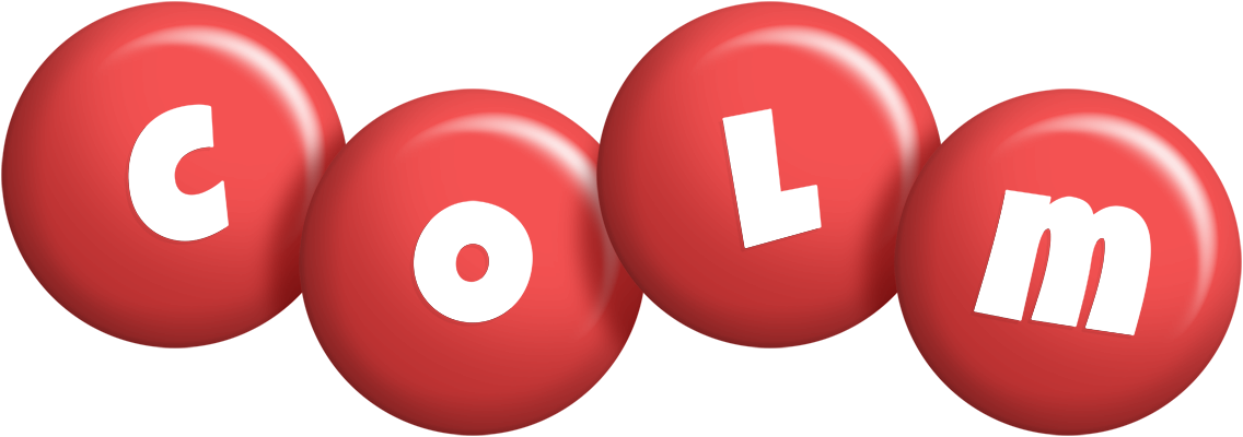 Colm candy-red logo
