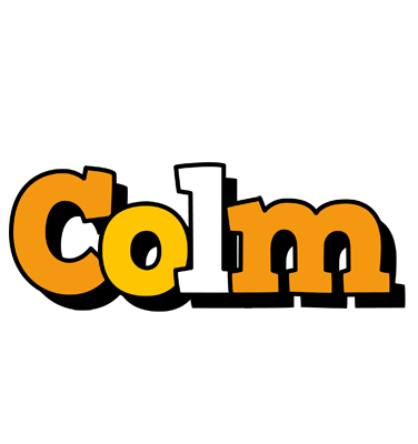 Colm cartoon logo