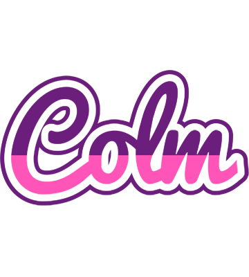Colm cheerful logo