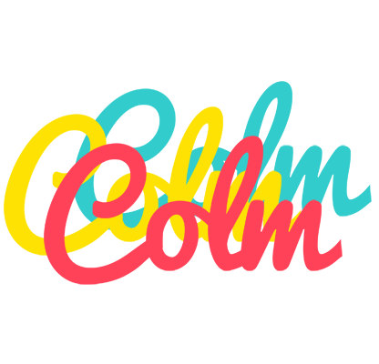 Colm disco logo