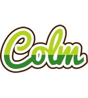 Colm golfing logo