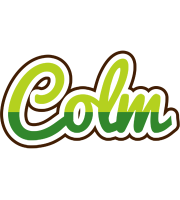 Colm golfing logo