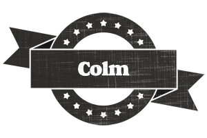 Colm grunge logo