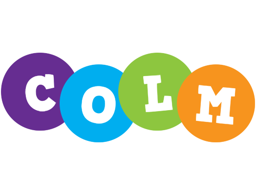 Colm happy logo