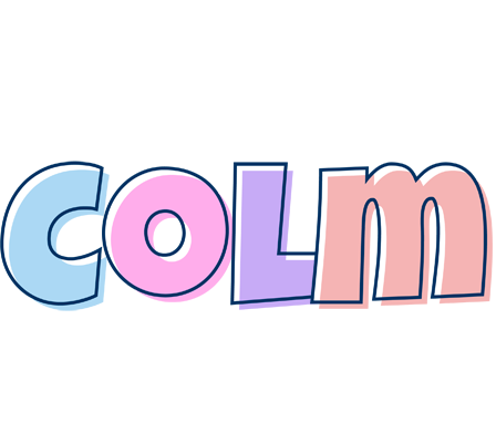 Colm pastel logo