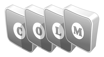 Colm silver logo