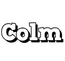 Colm snowing logo