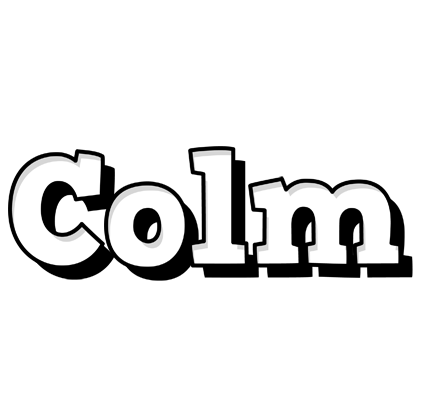 Colm snowing logo
