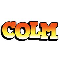 Colm sunset logo