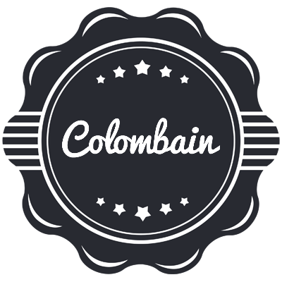 Colombain badge logo