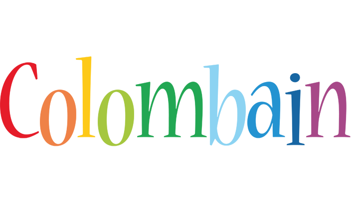 Colombain birthday logo