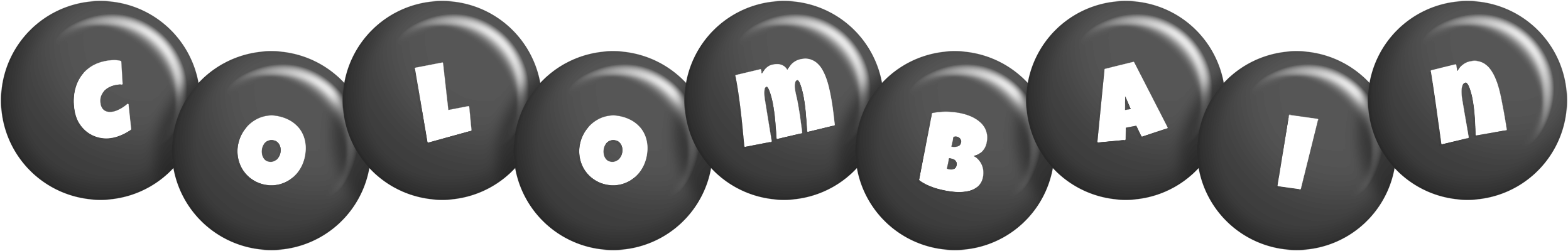Colombain candy-black logo
