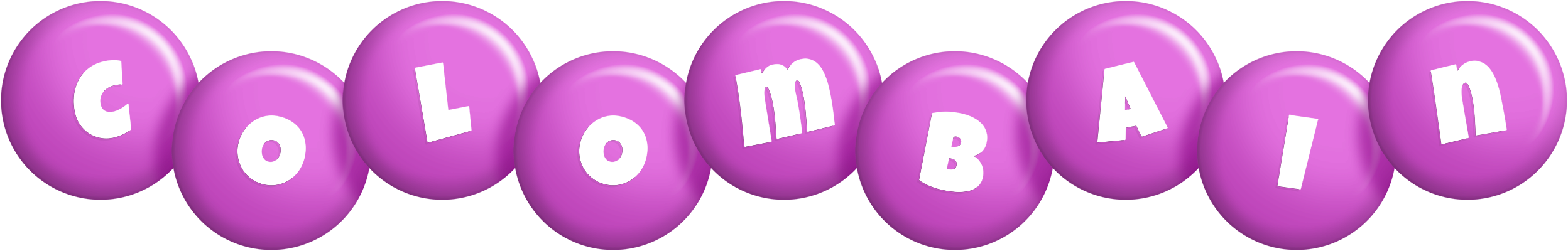 Colombain candy-purple logo
