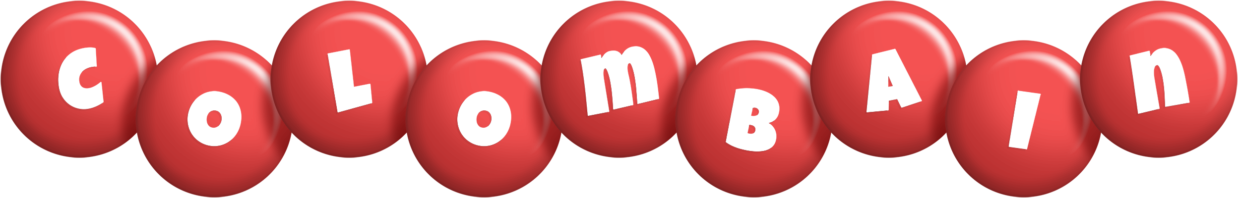 Colombain candy-red logo