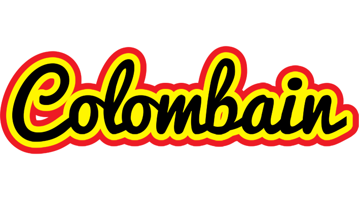 Colombain flaming logo