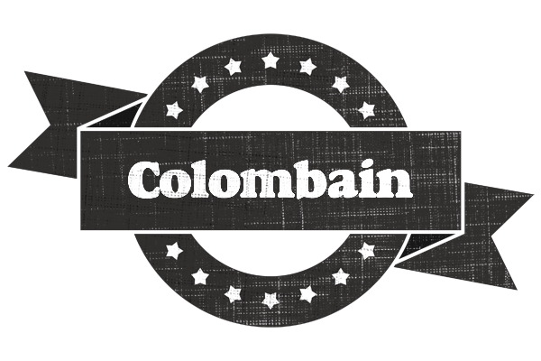 Colombain grunge logo