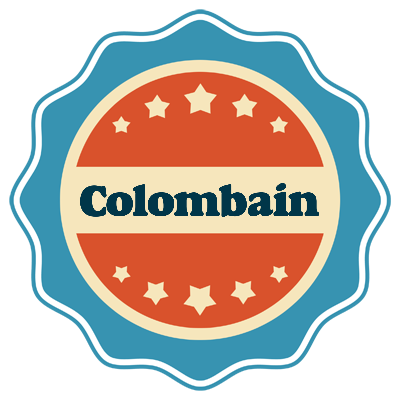 Colombain labels logo
