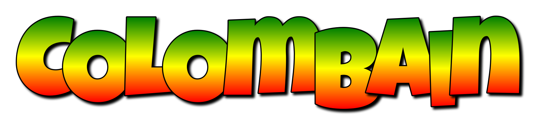 Colombain mango logo