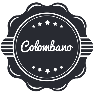 Colombano badge logo