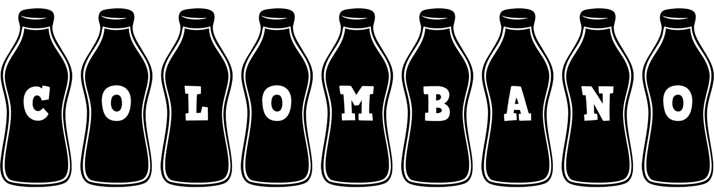 Colombano bottle logo