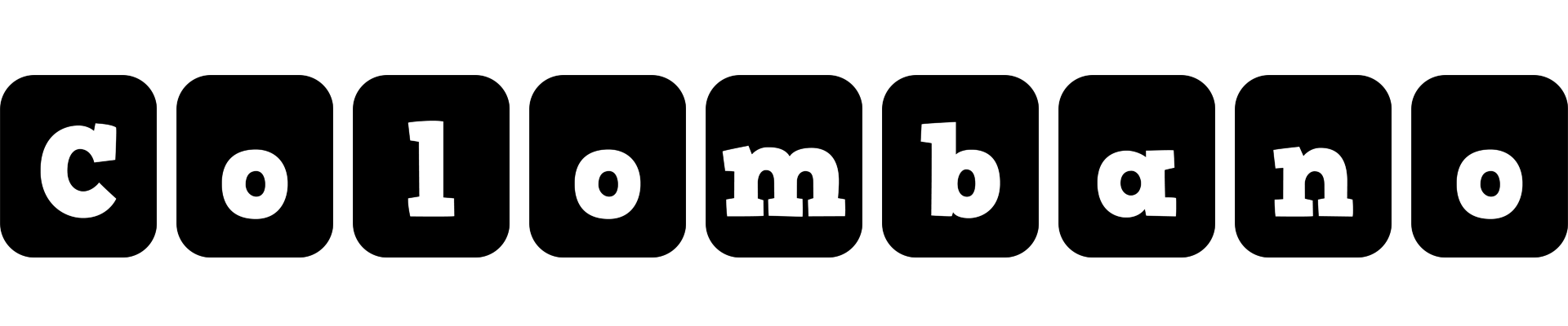 Colombano box logo