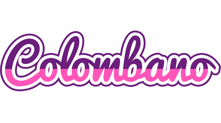 Colombano cheerful logo