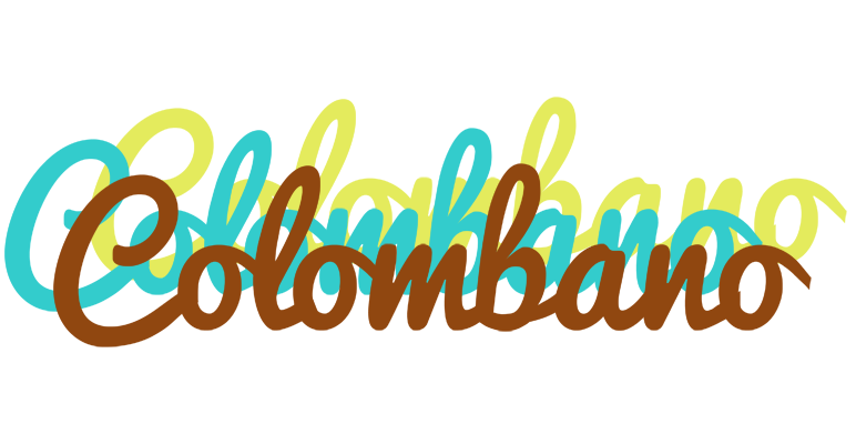 Colombano cupcake logo