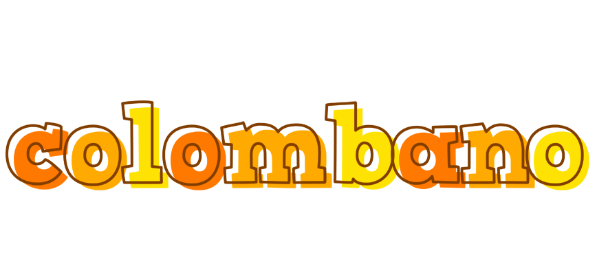 Colombano desert logo