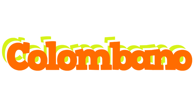 Colombano healthy logo