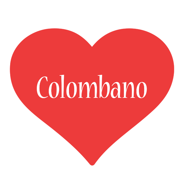 Colombano love logo