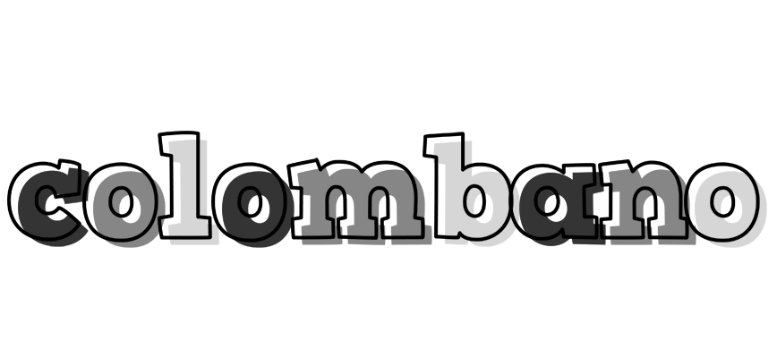 Colombano night logo