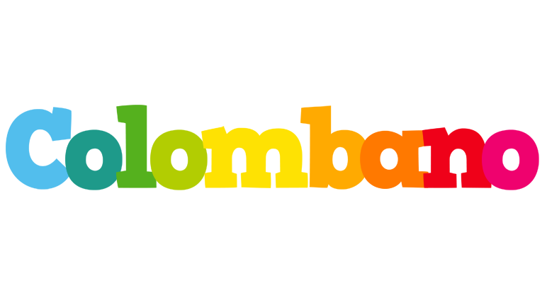 Colombano rainbows logo