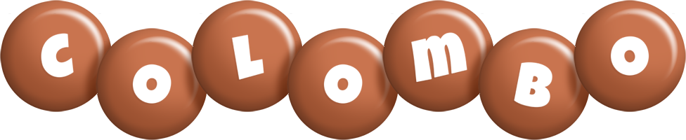 Colombo candy-brown logo