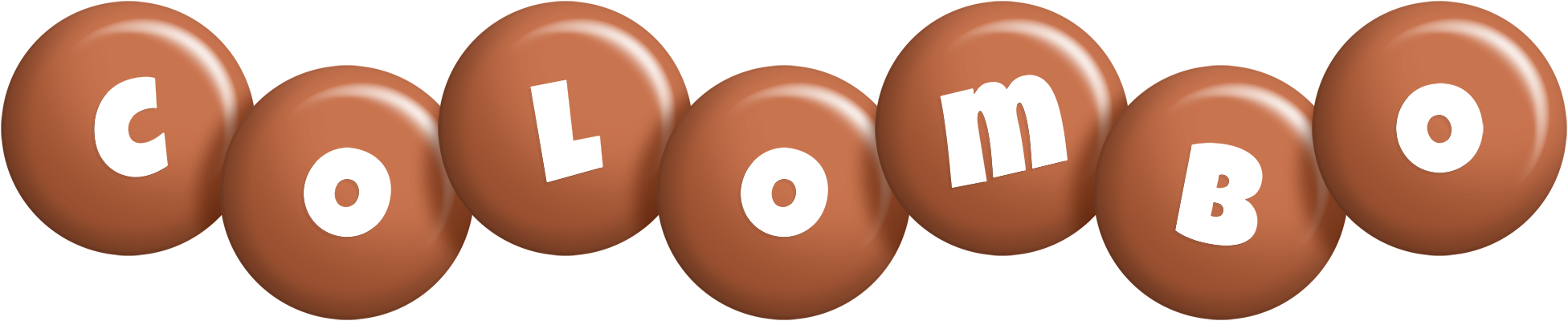 Colombo candy-brown logo