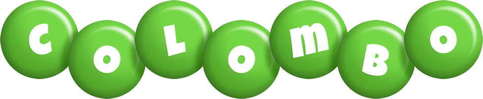 Colombo candy-green logo