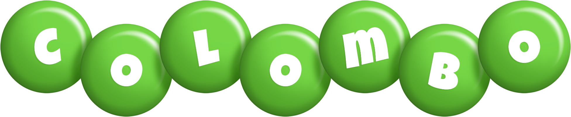 Colombo candy-green logo