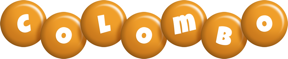 Colombo candy-orange logo